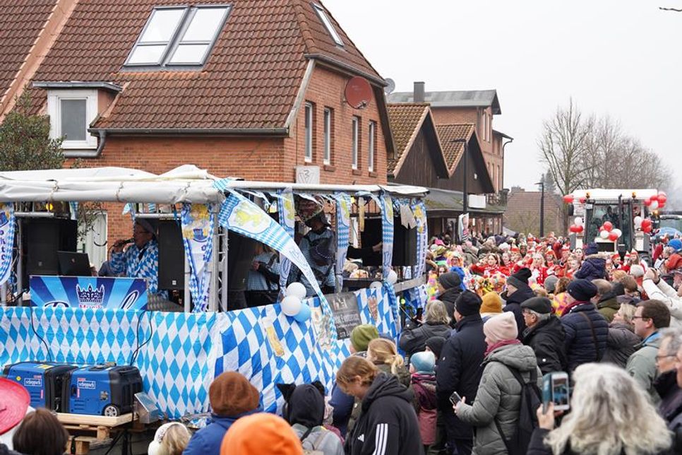 Jeder Wagen stand unter einem eigenen Thema und war dementsprechend geschmückt.