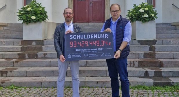Die Stadt Neustadt beteiligte sich am bundesweiten Aktionstag „Kommunen am Limit“.