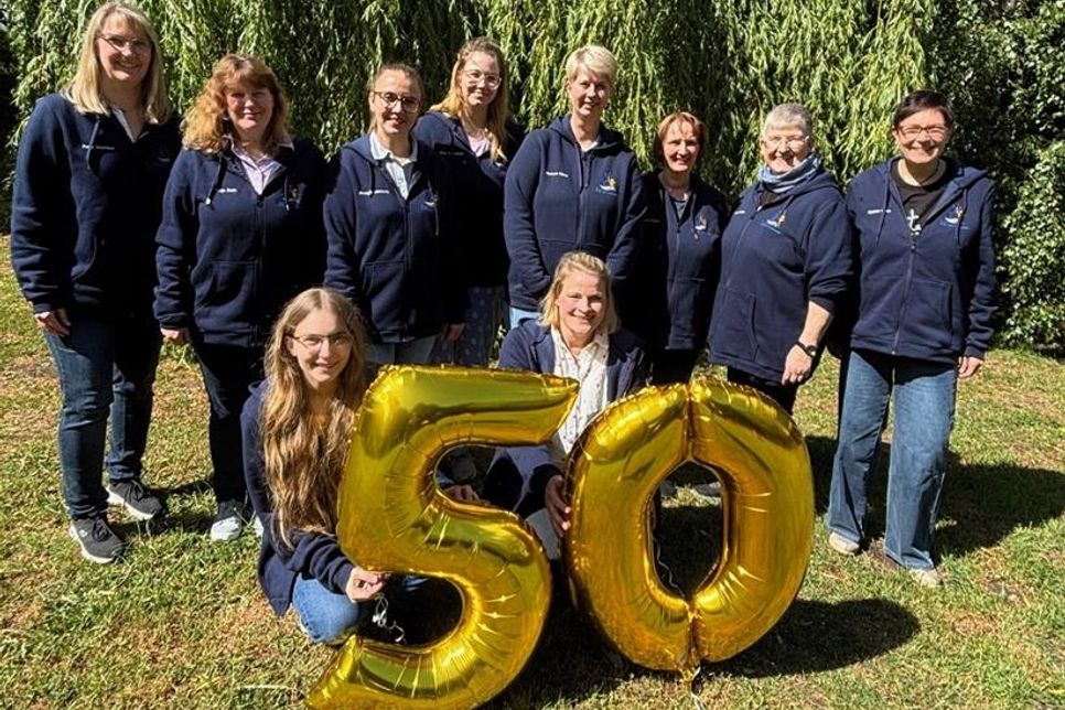Das Team der KiTa St. Katharinen Lensahn schaut hoffnungsvoll auf die nächsten 50 Jahren.