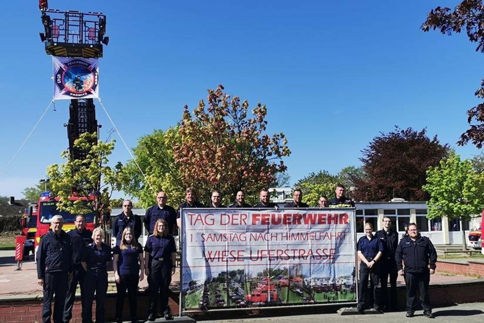 Kameradinnen und Kameraden der Feuerwehr Grömitz laden ein zum Tag der Feuerwehr.