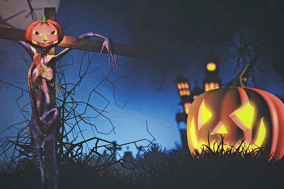 Wer keine Süßigkeiten rausrückt, muss mit einer gruseligen Überraschung rechnen.