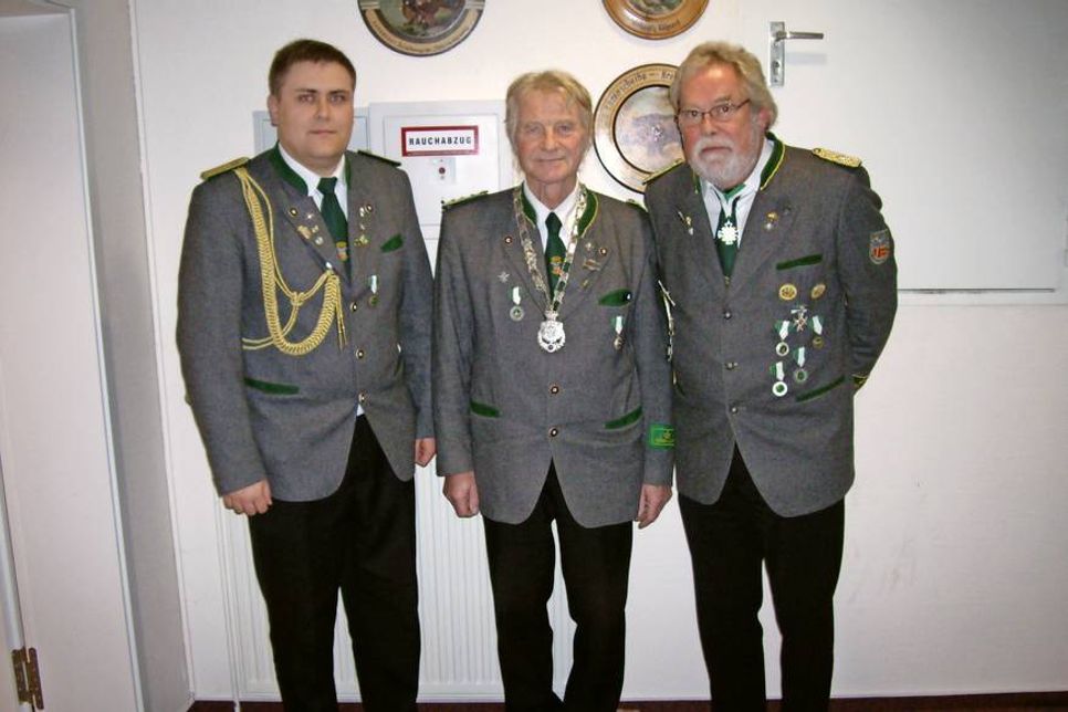 Malte Venneberg, Helmut Groß, Wolfgang Pink (v. lks.).