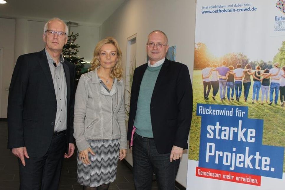 Verbandsvorsteherin Gesine Strohmeyer, Rüdiger Lange-Jost (ZVO Energie, lks.) und Michael Rakete (ZVO Entsorgung) luden zum Gespräch.