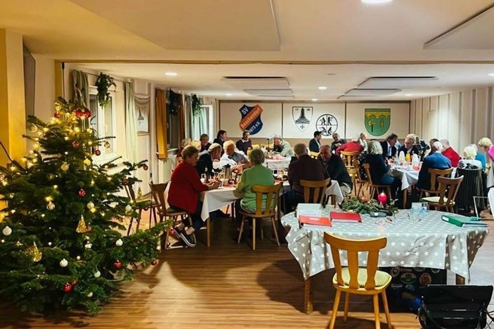 Die Gemeindevertretung Beschendorf lud zur traditionellen Weihnachtsfeier.