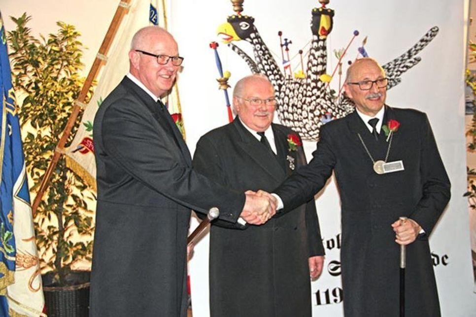 Die Ältermänner des Jahres 2020 sind Karsten Prokoph, Uwe Friedrich Wolters und Hans-Peter Flindt.