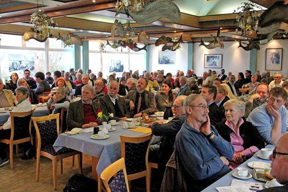 Viele Steiner sind zum Neujahrsempfang erschienen.