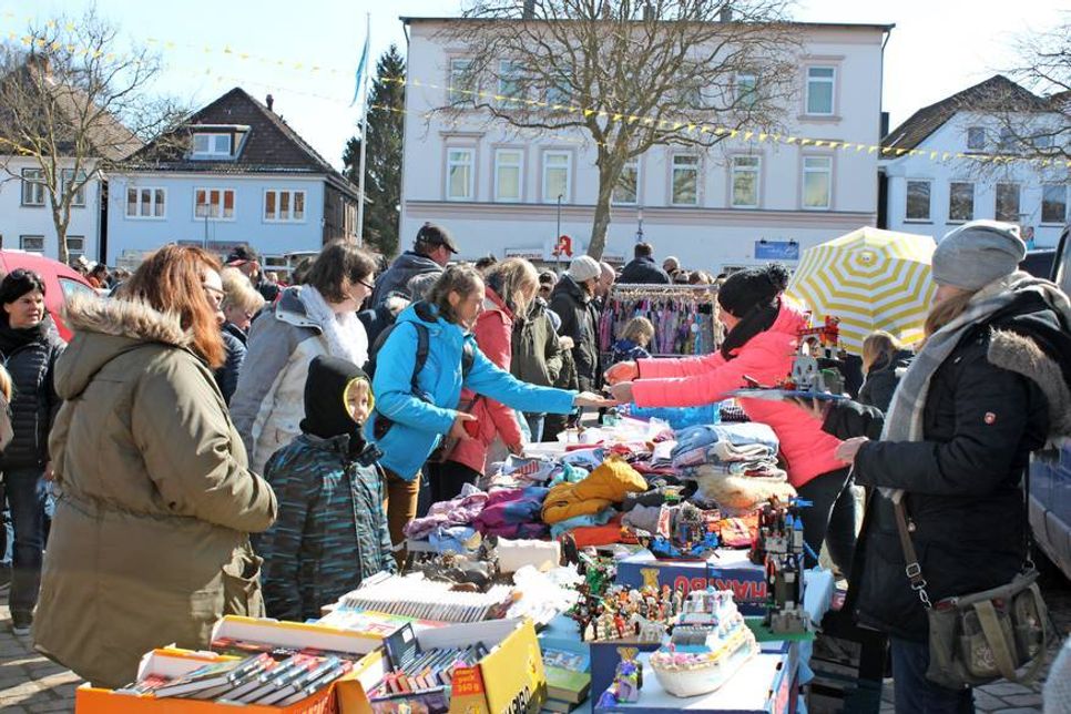 Viele Gegenstände wechselten am Ostermontag den Besitzer.