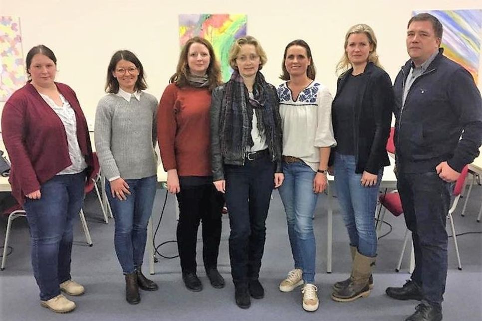 Vorstand Verein der Freunde und Förderer (VFF) des Städtischen Gymnasiums.