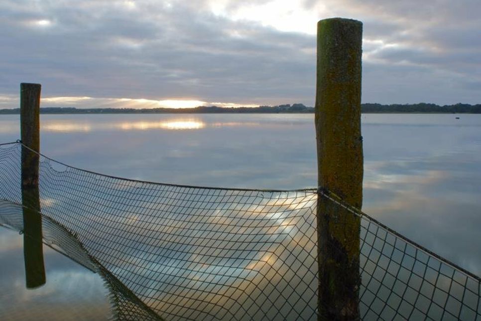 Früh morgens die Ruhe genießen und dabei auch mal die Perspektive wechseln. Anke Jeggle schickte uns diese bezaubernde Sicht auf den Hemmelsdorfer See.