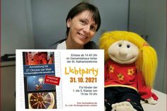Das Lichtparty-Team um Petra Sander lädt ein zu einem bunten Bühnenprogramm mit Puppentheater, zu Laternenbasteln, Naschen und Kinder-Kino.