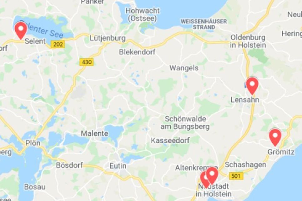 Auf www.der-reporter.de/fahren-lernen ist eine Karte mit allen Ansprechpartnern zu sehen, die auf dieser Seite mit einer Anzeige vertreten sind. Klicken Sie auf die entsprechenden roten Markierungen, um die Kontaktdaten der Firmen zu erhalten.