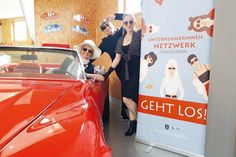 Gleichstellungsbeauftragte Gudrun Dietrich (von links) und Henrike Bressem und Katja Krieglstein von der IGSU freuen sich auf den Start.