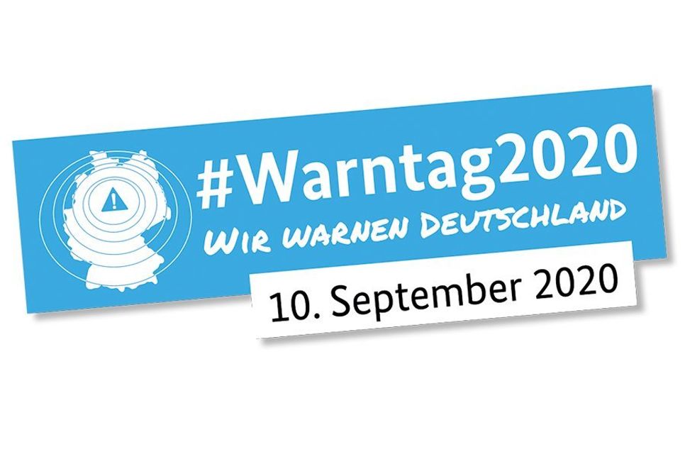 Am 10. September findet erstmals der bundesweite Warntag 2020 statt.