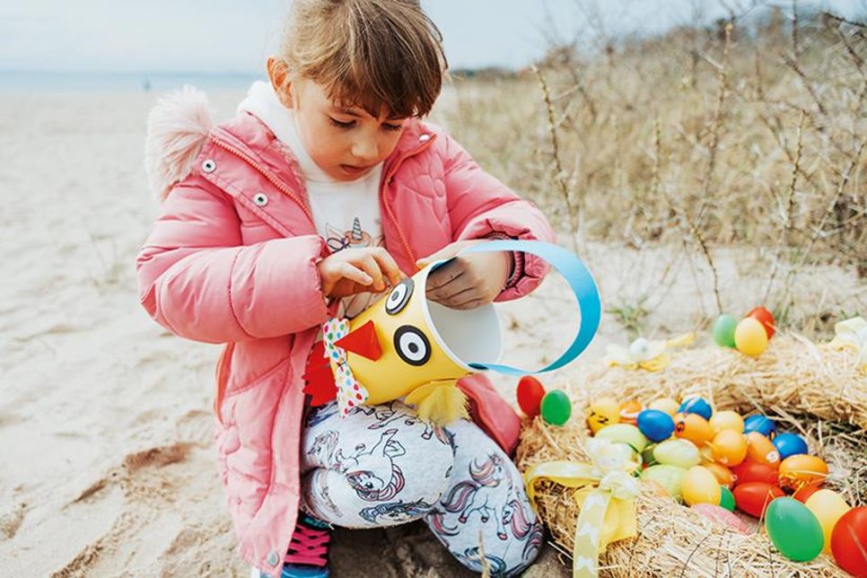 In Scharbeutz wird zu Ostern wieder gebastelt.