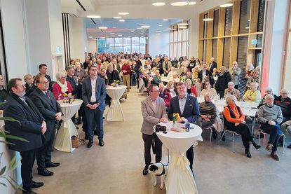 Zum zweiten Mal fand der Neujahrsempfang der Gemeinde Scharbeutz im Haffhuus in Haffkrug statt und rund 400 Gäste folgten der Einladung.