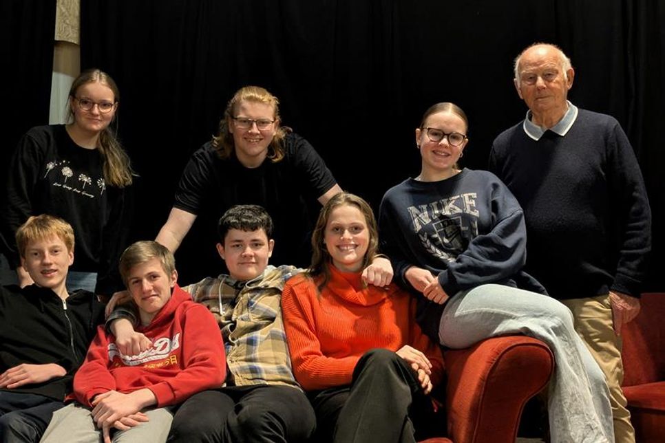 In den Reihen der Jugendgruppe ist die Vorfreude groß.