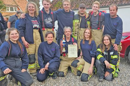 Der 1. Sieger wurde die Freiwillige Feuerwehr Wangels.