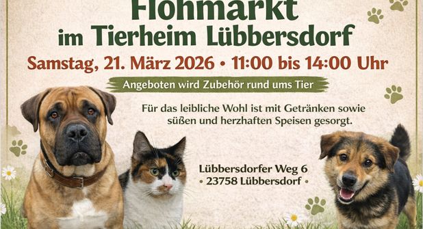 Flohmarkt im Tierheim