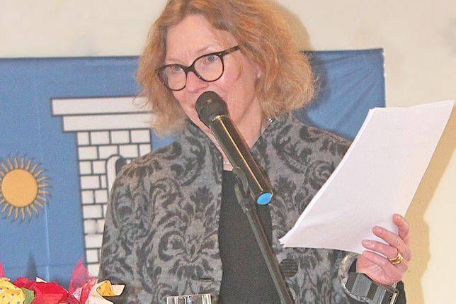 Swantje Meininghaus gab einen Ausblick auf das neue Jahr.