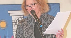 Swantje Meininghaus gab einen Ausblick auf das neue Jahr.