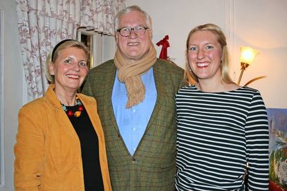 Sabine, Detlef und Johanna Behrens (v. lks.).