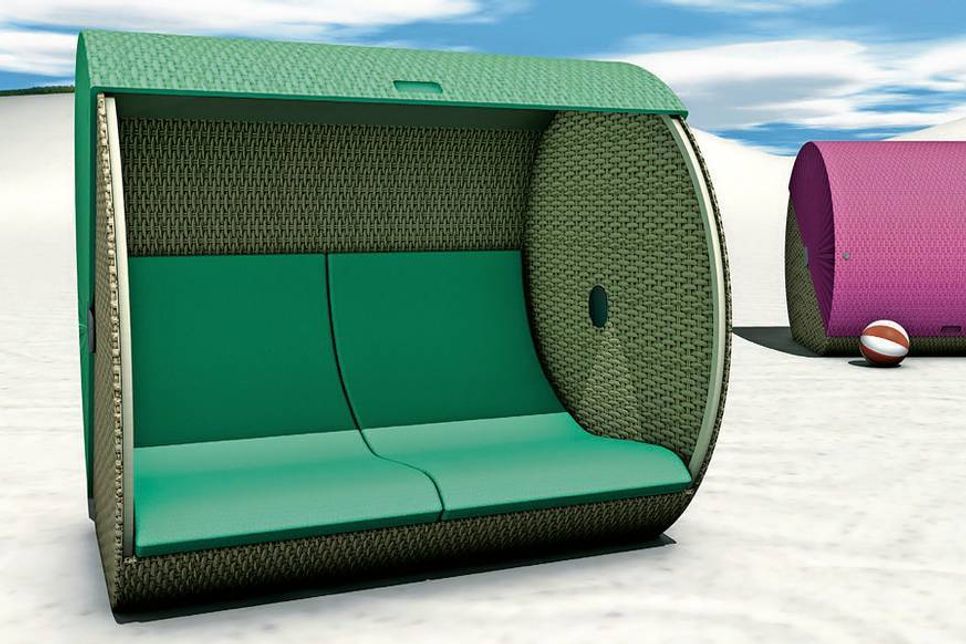 Die "Strandkoje" (Foto: formverleih)