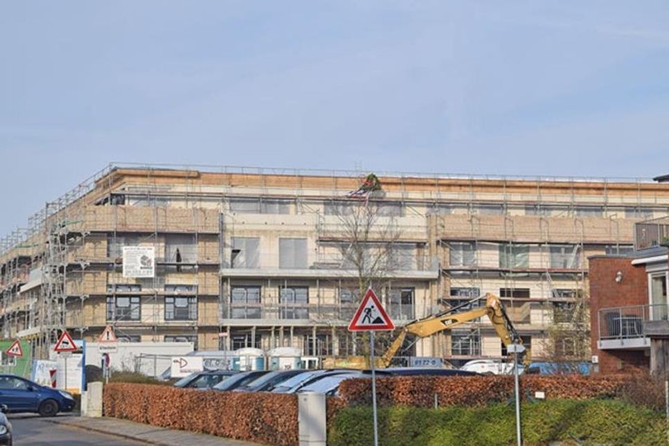 Richtfest für das Heikendorfer Seniorenzentrum Haus Rehmgarten im Langen Rehm.