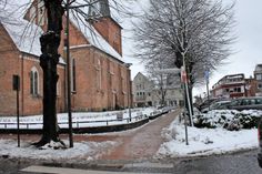 Der nasse Schnee taute im Tagesverlauf wieder weg.