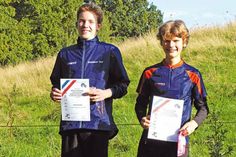 Erfolgreich bei den Landesmeisterschaften: Die Preetzer Kristaps Grahl (1. Platz) und Lennart Kopp (2. Platz).