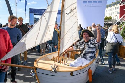 Immer hart am Wind entert der Klabauterjan die Feste dieser Welt. Foto: hfr