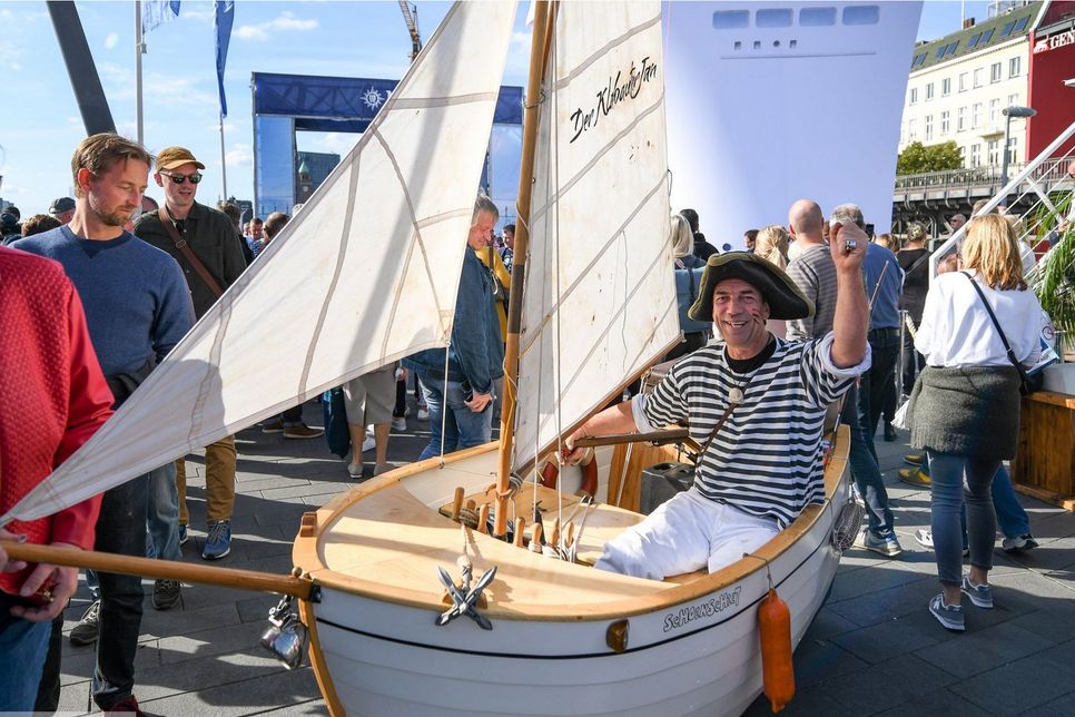 Immer hart am Wind entert der Klabauterjan die Feste dieser Welt. Foto: hfr