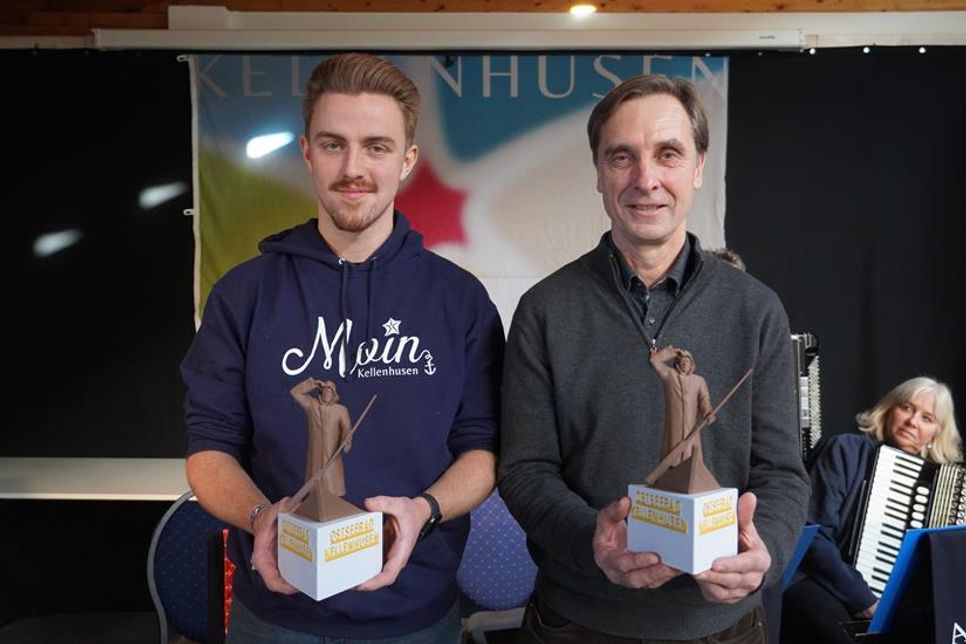 Vorbilder: Klaus Steuck (re.) und Timo Hartmann.