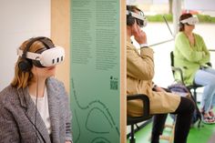 Die Wanderausstellung "In Echt? Virtuelle Begegnung mit NS-Zeitzeug:innen" wird am 16. September auf dem Neustädter Marktplatz eröffnet.