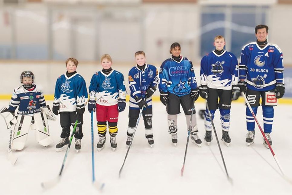 Eishockey-Spieler des CET.