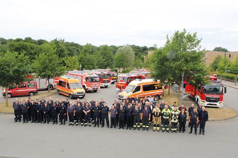 Zur Bestandsaufnahme sind die Feuerwehrleute unlängst aus dem gesamten Kreisgebiet in Ratekau zusammengekommen.