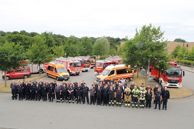 Zur Bestandsaufnahme sind die Feuerwehrleute unlängst aus dem gesamten Kreisgebiet in Ratekau zusammengekommen.