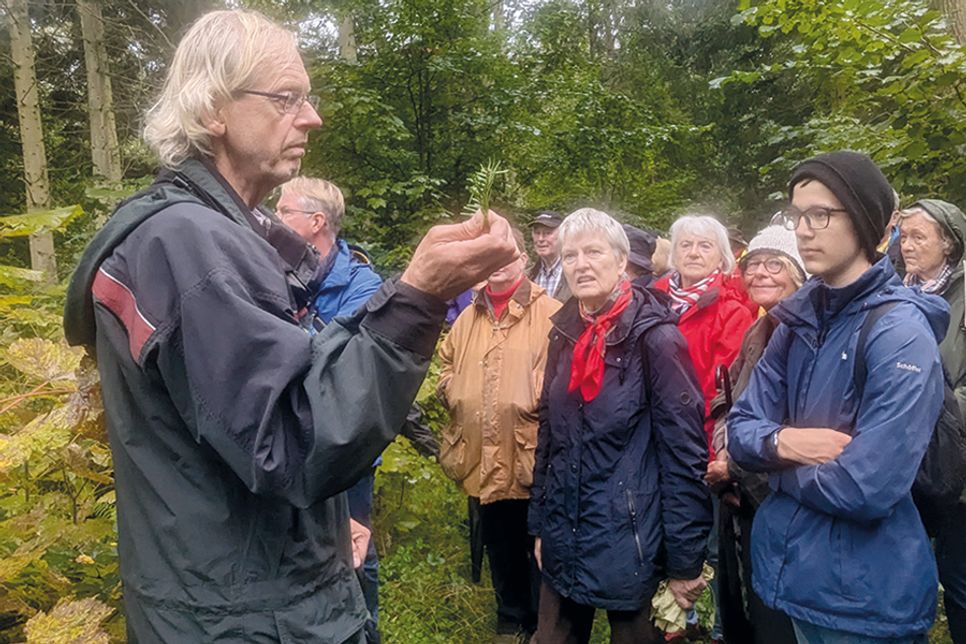 Gemeinnütziger Bürgerverein Bad Schwartau: Letzter Waldspaziergang mit Förster Karsten Tybussek