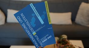 In diesem Jahr wurden die Farben auf den Flyern angepasst, mit denen sich die Beratungsstelle präsentiert.