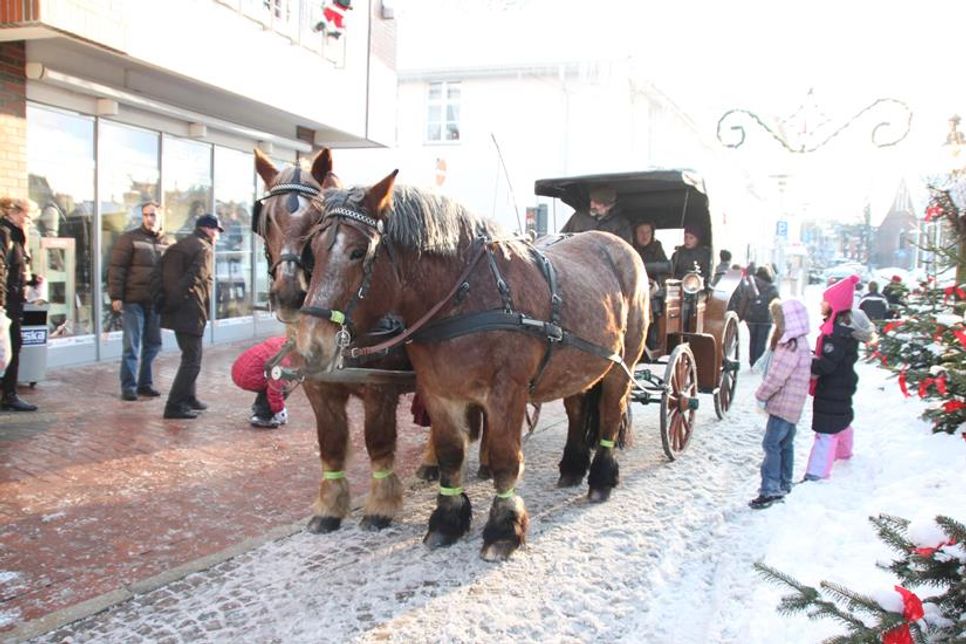 Auch in diesem Jahr werden wieder Kutschfahrten stattfinden. Mehr dazu im reporter am Mittwoch.