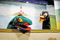 Kindertheaterstück „Das leberwurstfressende Krokodil Otto“.