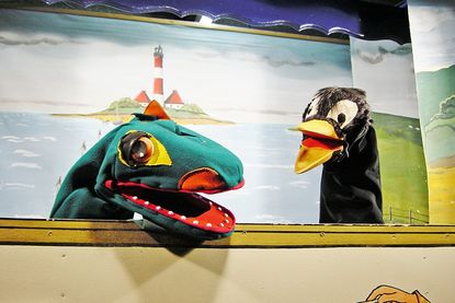 Kindertheaterstück „Das leberwurstfressende Krokodil Otto“.