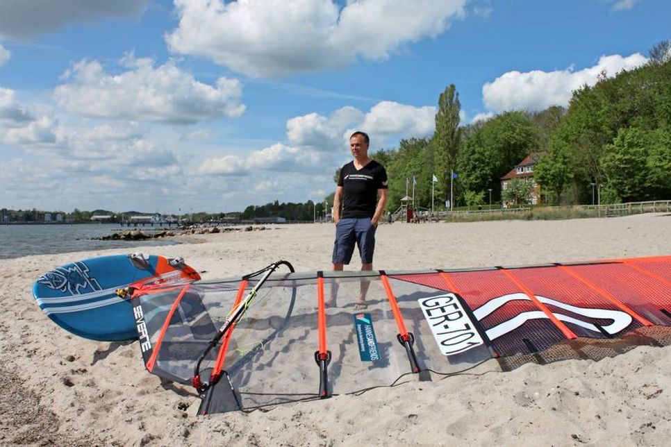 Bernd Langbehn sieht dem Wettkampf gelassen entgegen.