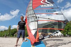 Seit 1976 ist Surfen die große Leidenschaft von Bernd Langbehn.