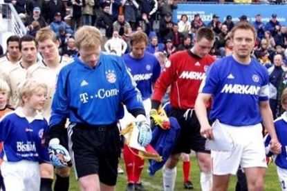 Lange her: Die Bayern in Kiel (25. Juli 2003).