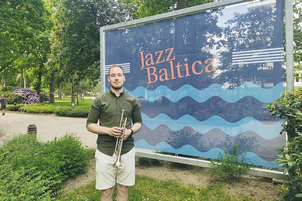 Der diesjährige IB.SH-JazzAward-Preisträger Christian Höhn.