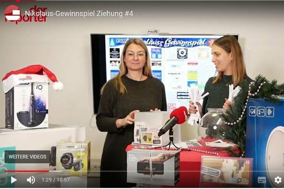 Gesche Muchow und Kristina Kolbe haben wieder 19 Gewinner gezogen.
