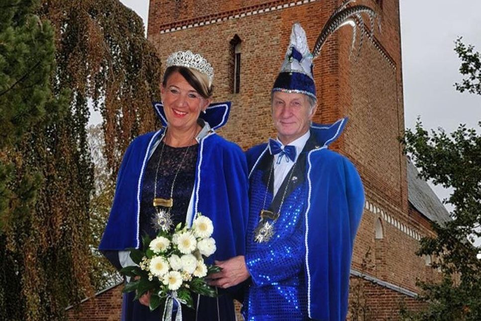 Mit dem Prinzenpaar Martina I. und Hilmar I. wird hoher Besuch von der 1. Herner Karnevalsgesellschaft Grün-Weiß-Rot erwartet.