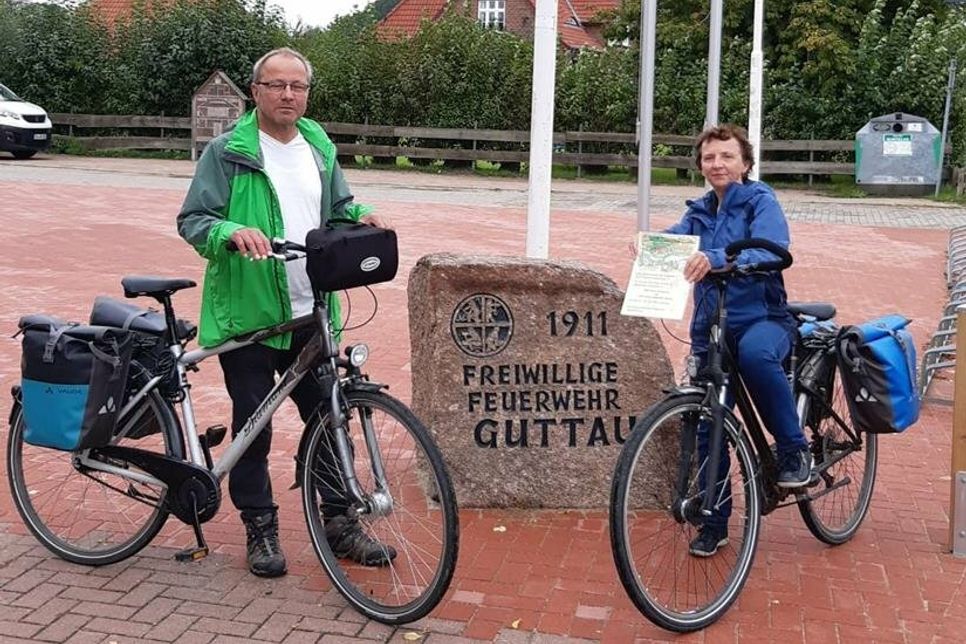 Von Guttau nach Guttau: 609 Kilometer wurden mit dem Rad zurückgelegt.