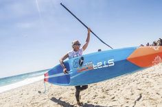 SUP-Weltmeisterin Sonni Hönscheid kommt zur Eröffnung der neuen SUP-Station nach Scharbeutz. (Foto: Starboard)