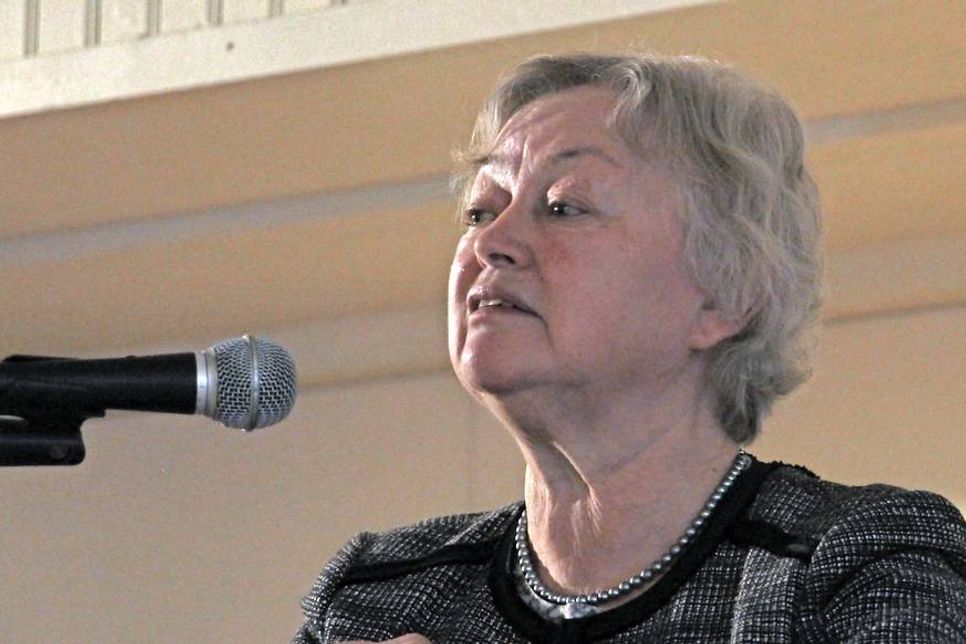 Die Referentin Marieluise Bierbaum.